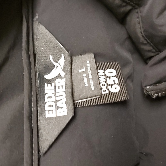 Eddie Bauer Men's Dark Blue Down Puffer Jacket - Picture 6 of 12